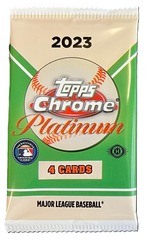 2023 Topps Chrome Platinum MLB Baseball Hobby PACK